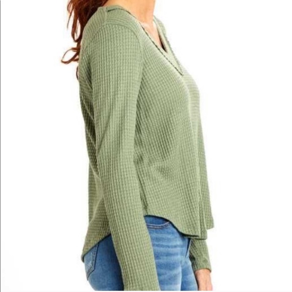 Altar’d State Waffle Shirt - Picture 2 of 6